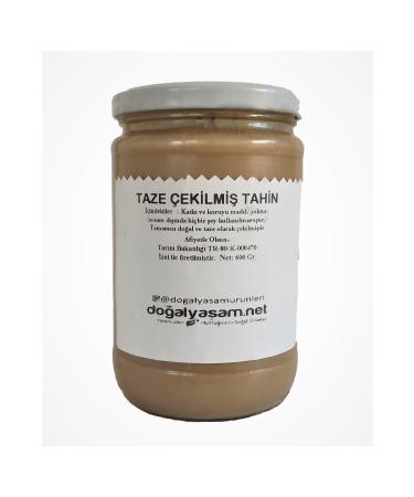 Sultangazi Eticaret Daily Organic Gluten-Free Local Tahini (1ST CLASS) 660 Cc
