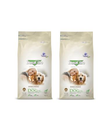 BonaCibo Adult Dog Lamb & Rice Lamb Meat and Rice Adult Dog Food 4 Kg X 2 Packs