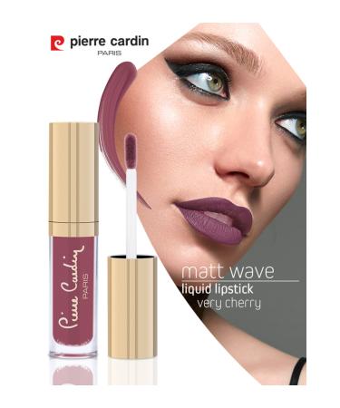 Pierre Cardin Matt Wave Liquid Lipstick Matte Liquid Lipstick Very Cherry
