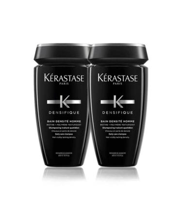 Kerastase Men's Special Shampoo Densifique Homme Bain Densite 250 Mll- New X 2 2840095040809