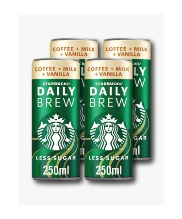 Starbucks Daily Brew Coffee Milk Vanilla 250 Ml
