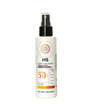 HS Happy Sun Cream Spf 50+ Sunscreen 150ml.