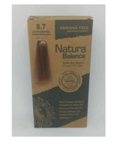 NATURABALANCE Natura Balance Organic Hair Color Set Golden Caramel
