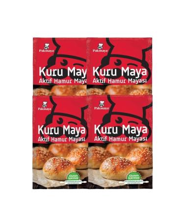 Pakmaya Active Dry Dough Yeast 100 gr - 4 Pieces