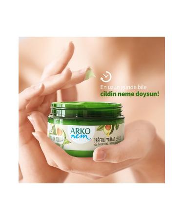 Arko Nem Precious Oils Avocado Oil Moisturizing Cream 250 ml X 3 Pieces - Buy Online on GoSupps.com