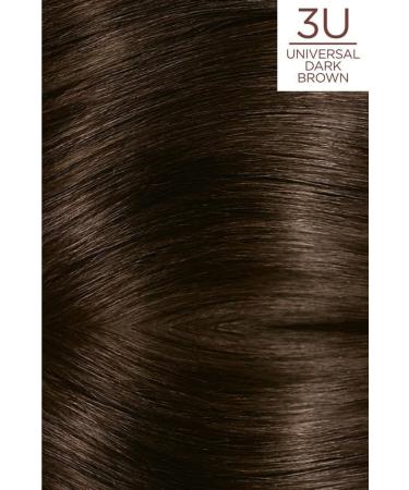 L'Oreal Paris Excellence Creme Nude Colors Hair Dye 3u Nude Dark Brown - Buy Online on GoSupps.com