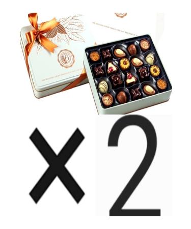 Bol i White Tin Box 250 Gr X 2 Pieces