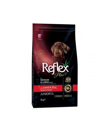 Reflex Medium and Large Breed Lamb Puppy Food 3 kg