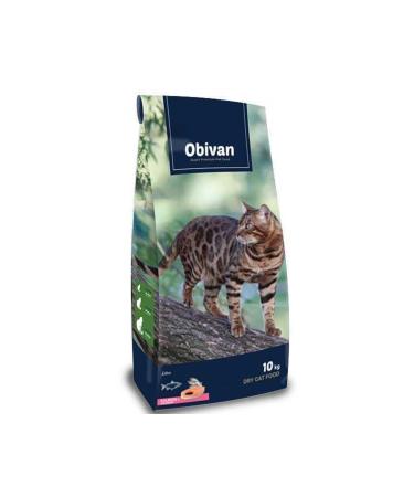 Obivan Salmon and Anchovy Kitten Food 10 Kg - Buy Online on GoSupps.com