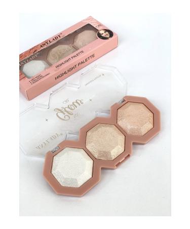 Roesia Rose Cosmetics Anylady Glow Girl 3-pack Highlighter & Illuminator - Buy Online on GoSupps.com
