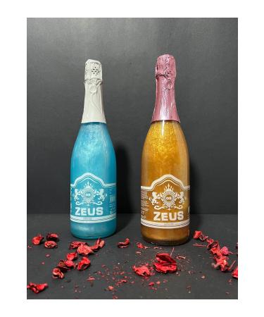 OS ZEUS Non-Alcoholic Beverage Blueberry-Pineapple and Mango Flavored Beverage