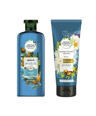 Herbal Essences Moroccan Argan Oil Repair Shampoo 250 Ml + Conditioner 200 Ml