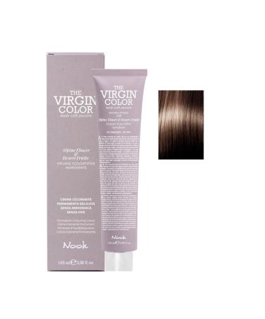 Nook The Virgin Color Ammonia Free Hair Dye 7.7 Blonde Brown 100 ml