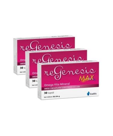 regenesis Max Omega Vita Mineral 30 Capsule 3 Pack
