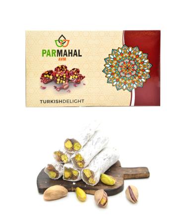 ParmahalAVM Plain Wick Pistachio Turkish Delight 500 gr