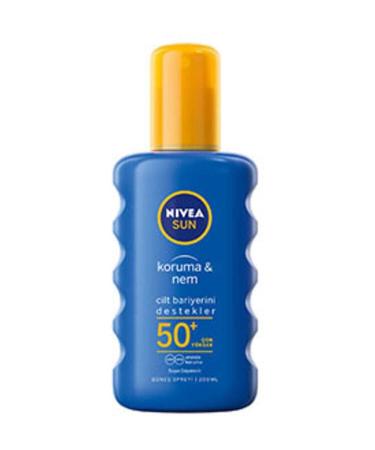 NIVEA Sun Protection & Moisture Moisturizing Sun Spray Gkf 50+ 200 ml