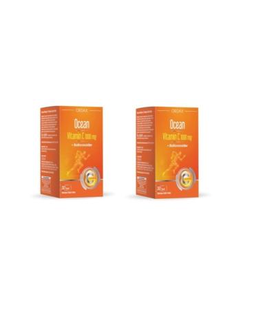 Ocean Ocean Vitamin C 1000 Mg 30 Tablets*2 Pieces