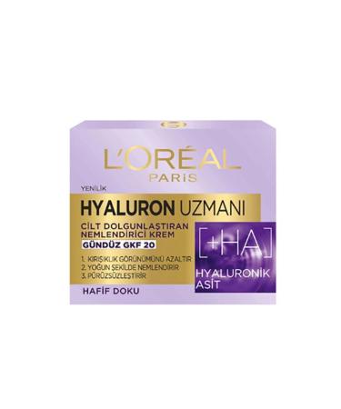 L'Oreal Paris Hyaluron Expert Skin Plumping Moisturizing Day Cream Gkf20 - Hyaluronic Acid 3600523775682