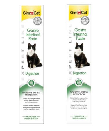 Gimcat Gastro Intestinal Paste Digestive Supporting Cat Paste 50 gr x 2 Pieces