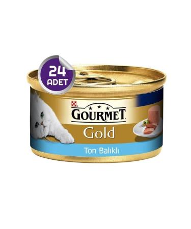 Gourmet Gold Canned Tuna Cat Food 85 gr X 24 Pieces