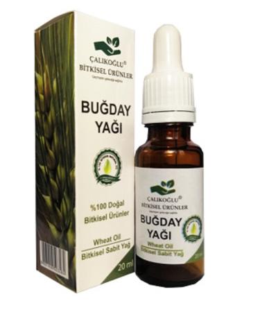 al ko lu Herbal Products Wheat Oil / Wheat Germ Oil Cold Pressed 0 Pure 20 Ml