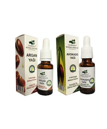 al ko lu Herbal Products Argan Oil Avocado Oil 2 Pack Advantage Pack 20 ml