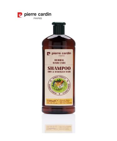 Pierre Cardin Herbal Shampoo For Dry&damaged Hair 750ml Herbal Shampoo (Dry and Damaged Hair)