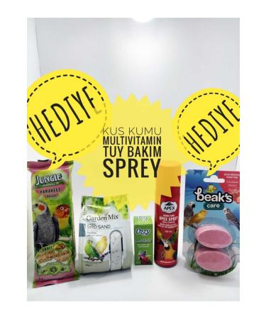 Ozzy Sultan Parrot Litter Multivitamin Feather Care Spray