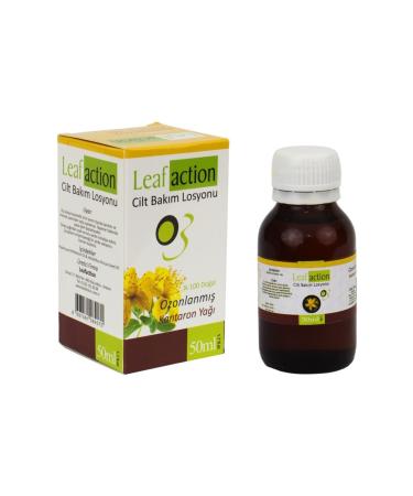 Leaf Action Ozonated St. John's Wort Oil 50 Ml