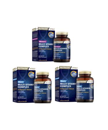 Nutraxin Multivitamin Mineral Women + Multivitamin Mineral Complex Men * 2 Pieces