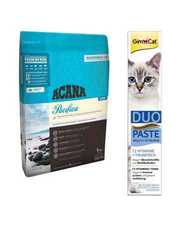 Acana Pacifica Cat Food 1.8 Kg +gimcat Fish Multivitamin 50gr