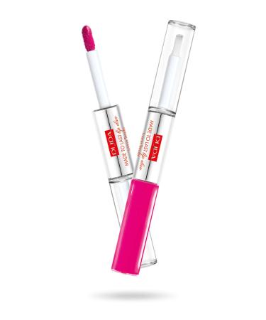 Pupa Milano Liquid Lipstick - Made To Last Lip Duo Waterproof Liquid Fuchsia Passion 003 8011607255634