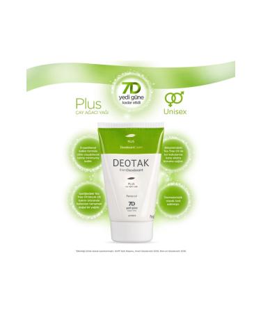 Deotak Plus Cream Deodorant 35ml - Buy Online on GoSupps.com