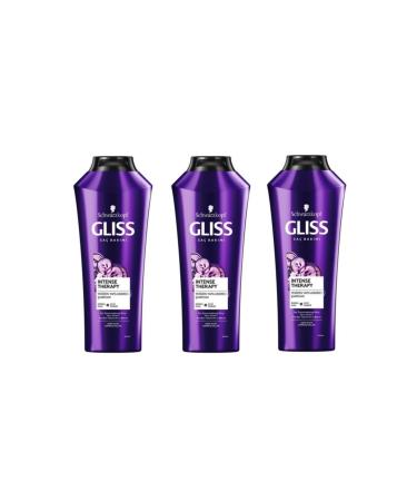 Gliss Shampoo 3 X 360ml Intense Therapy