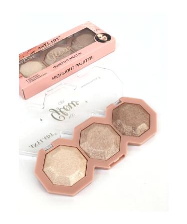 Roesia Rose Cosmetics Anylady Glow Girl 3-pack Highlighter & Illuminator - Buy Online on GoSupps.com