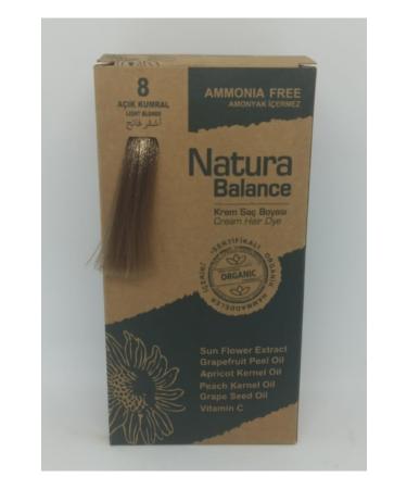 NATURABALANCE Natura Balance Organic Hair Dye Set Light Blonde