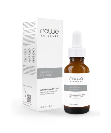 Rowe Skincare Under Eye Dark Circles and Swelling Care Serum 30 ml (Caffeine Solution 5% + EGCG)