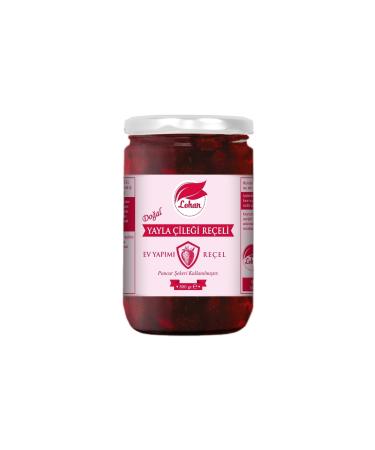 LOHAN FOOD Lohan Traditional Yayla Strawberry Jam 0 Natural Net: 800 Grams