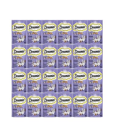Dreamies Cat Reward Food Duck 60 Gr X 24 Pieces