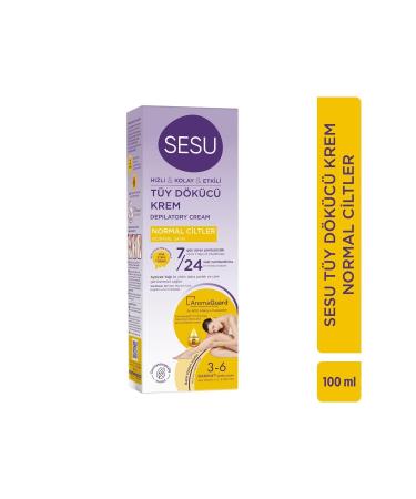 Sesu Hair Removal Cream For Normal Skin 100 Ml