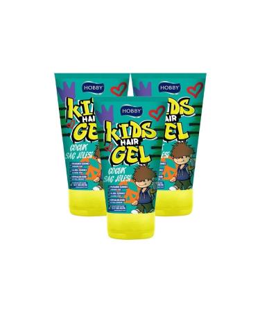 Hobby Kids Hair Gel 150 Ml X 3