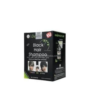 Dexe Black Color Shampoo - Black Hair Shampoo 10x25 Ml