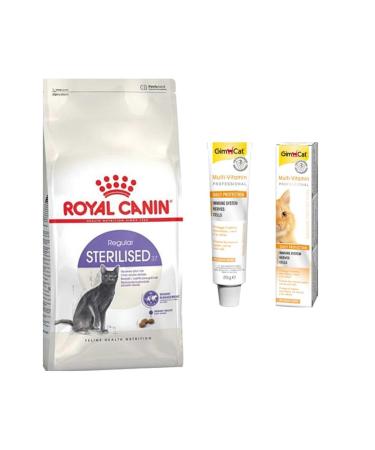 Royal Canin Neo Pet Market Sterilized 2 Kg Sterilized Cat Food + Gimcat Multivitamin 20 Gr