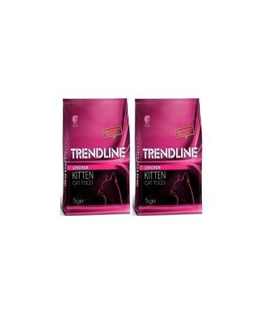 Trendline Kitten Chicken Kitten Cat Food 1 Kg 2 Pieces