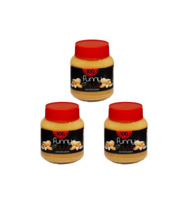 FunnyNuts Funny Nuts 3 Pieces 100% Peanut Butter