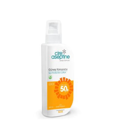 Cire Aseptine Mustore - Uva/uvb Water Resistant Sunscreen 50 Spf 200 ml