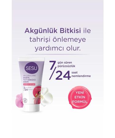 Sesu In-Shower Hair Removal Cream Sensitive Skin 150 Ml - Buy Online on GoSupps.com