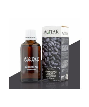 Aqtar 0 Pure Black Cumin Oil 50 ml | Nigella Sativa Oil
