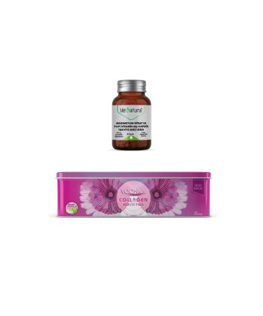 Venatura Magnesium Citrate p5p ( B6) 90 Capsules + Collagen Beauty Plus 30 Sachets Pineapple Flavored