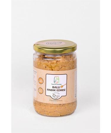 Honey Hazelnut Paste from Mother Earth ( Hazelnut) 560 Gr